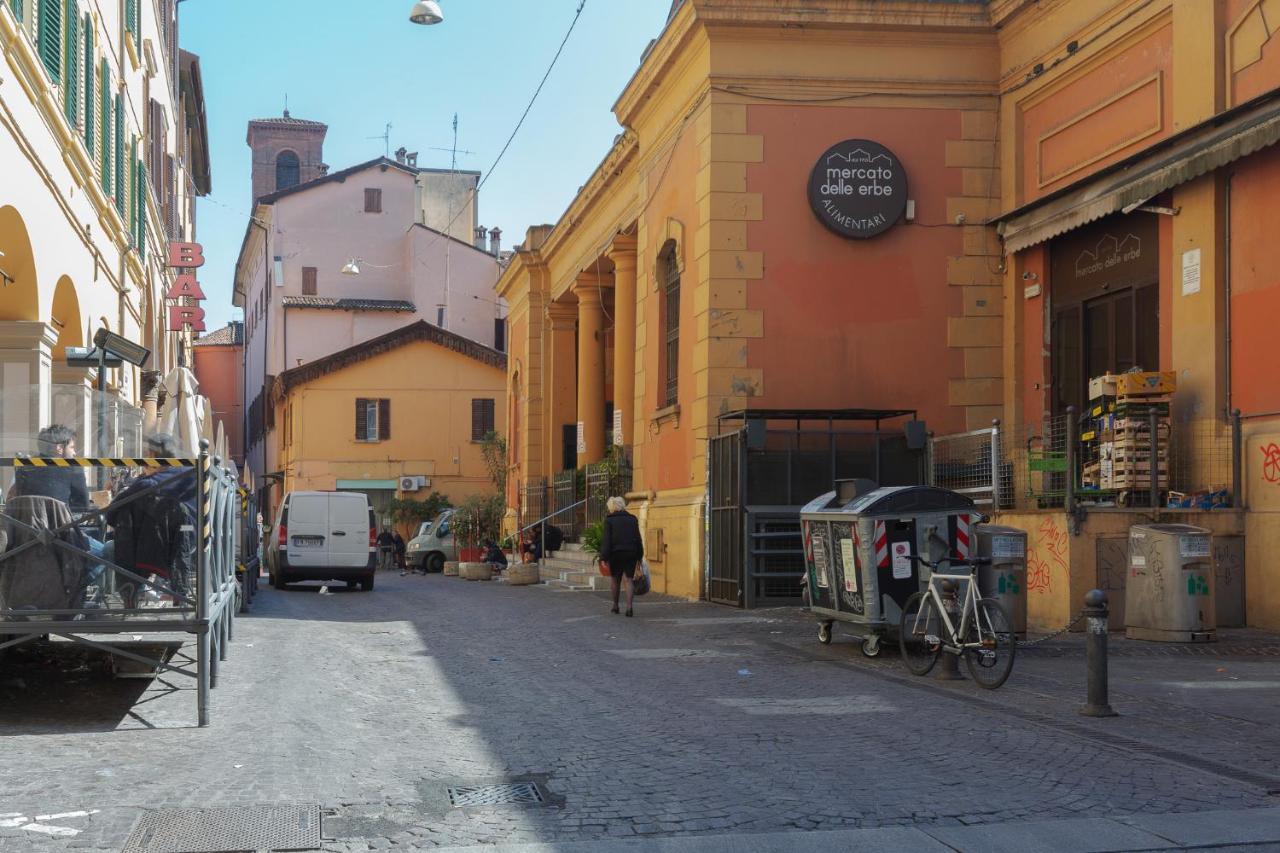 Mercato Delle Erbe Big Apartment Boloňa Exteriér fotografie